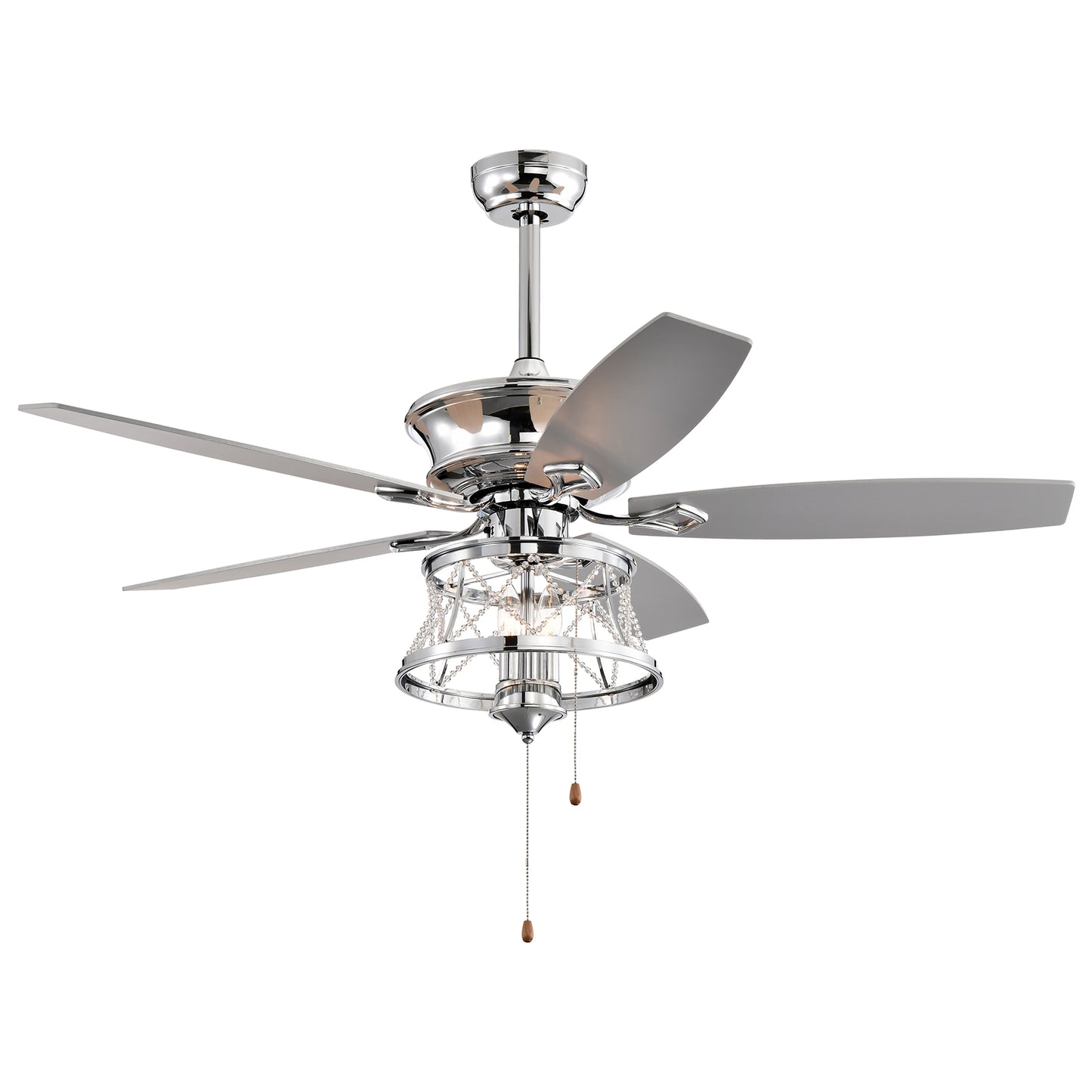 Ceiling Fans 52 Inch Industrial Style Indoor Ceiling Fan with Pull-cord Control