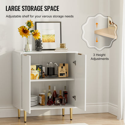 Multifunctional Cabinet with Storage Adjustable Shelves