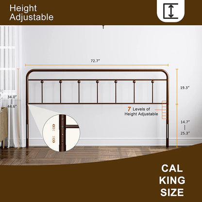 ARICOEASY Sturdy California King Size Headboard with Metal Construction