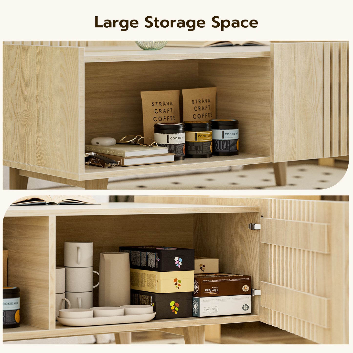 Storage coffee table