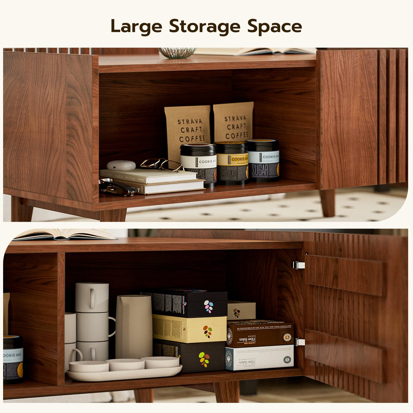 Storage coffee table