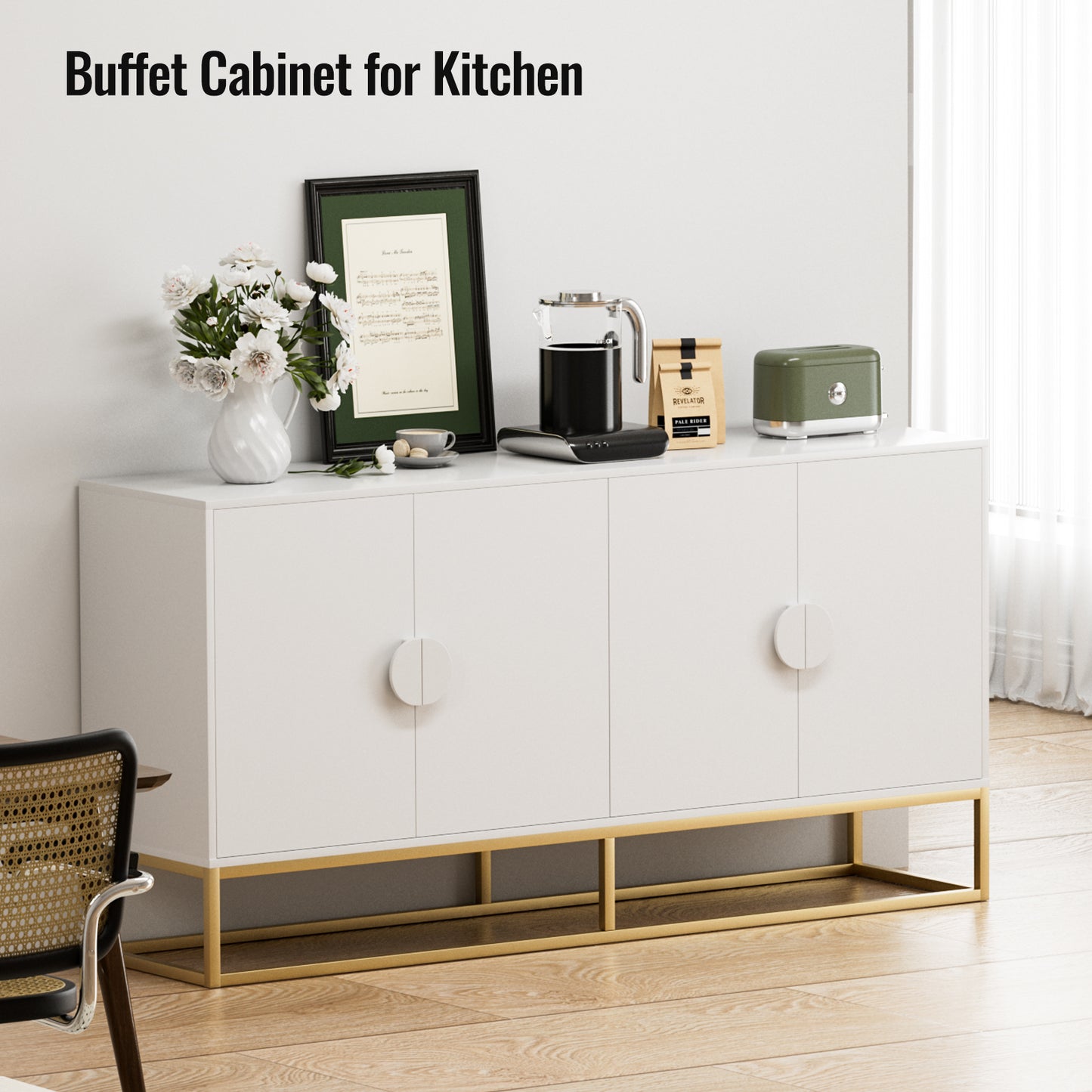 Accent Storage Cabinet & Modern Buffet Cabinet