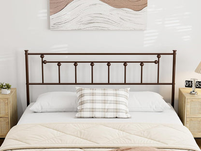Metal Adjustable Headboard Only for Bedroom