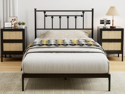 Metal Adjustable Headboard Only for Bedroom