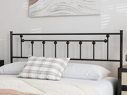 Metal Adjustable Headboard Only for Bedroom