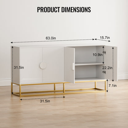 Accent Storage Cabinet & Modern Buffet Cabinet