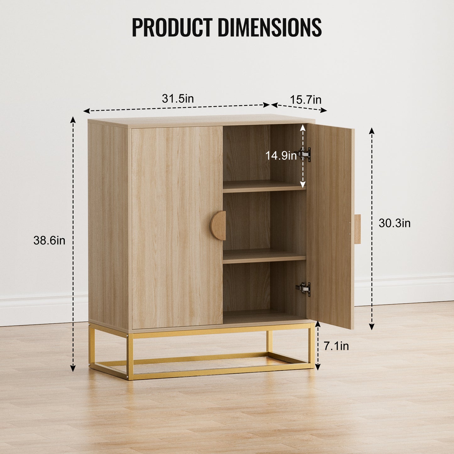 Accent Storage Cabinet & Modern Buffet Cabinet