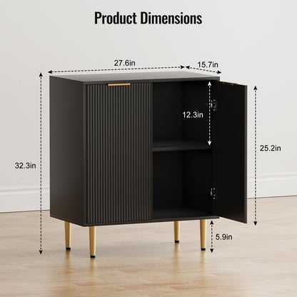 Multifunctional Cabinet with Storage Adjustable Shelves