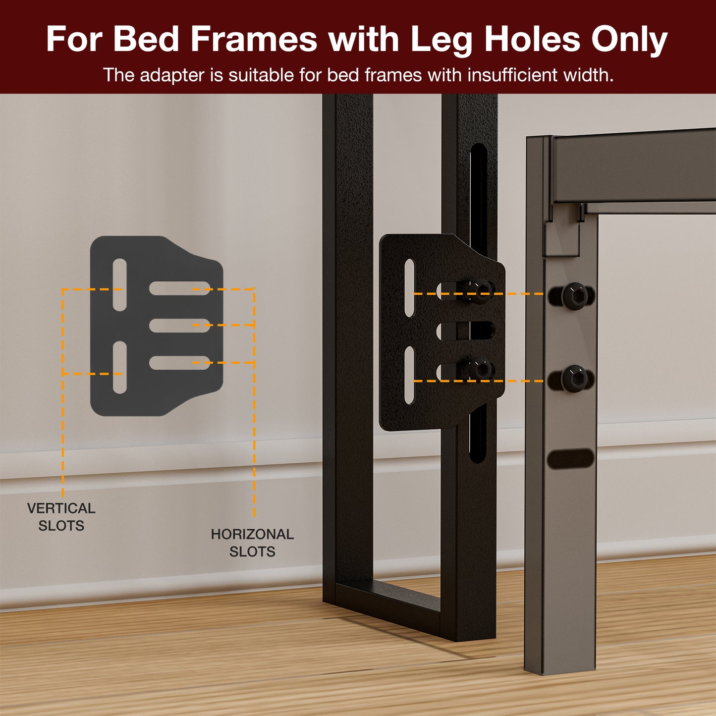 Headboard with Charging Station, LED Lights and Hidden Storage