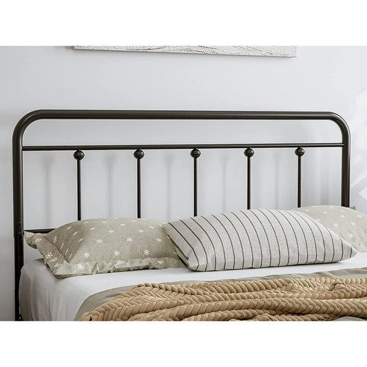 ARICOEASY Metal Full Headboard Only for Bedroom with Height Adjustable, Sturdy Headboard Suitable for Bedrooms, Hotel, Guesthouse