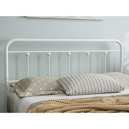 ARICOEASY Metal Full Headboard Only for Bedroom with Height Adjustable, Sturdy Headboard Suitable for Bedrooms, Hotel, Guesthouse