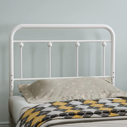 ARICOEASY Metal Twin/Twin XL Headboard Only for Bedroom with Height Adjustable, Sturdy Headboard Suitable for Bedrooms, Hotel, Guesthouse