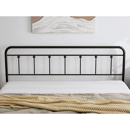ARICOEASY Metal King Size Headboard Only for Bedroom with Height Adjustable, Sturdy Headboard Suitable for Bedrooms, Hotel, Guesthouse